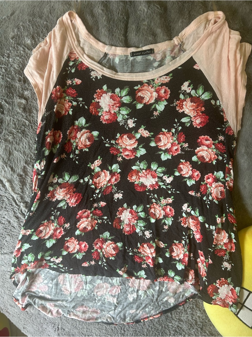 Sweet Claire Rose Shirt